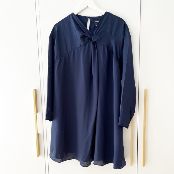 Bnwt CLUB Monaco Frint Twist Yoke Dress - Picture 8 of 12